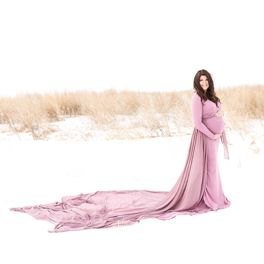 Maternity Photo Shoot Gown. This has 2 pieces.